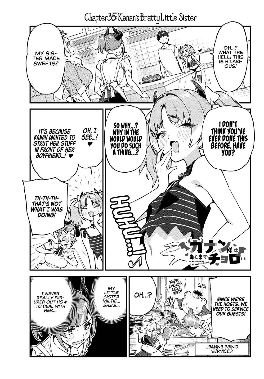 Kanan-sama wa Akumade Choroi Chapter 35 2